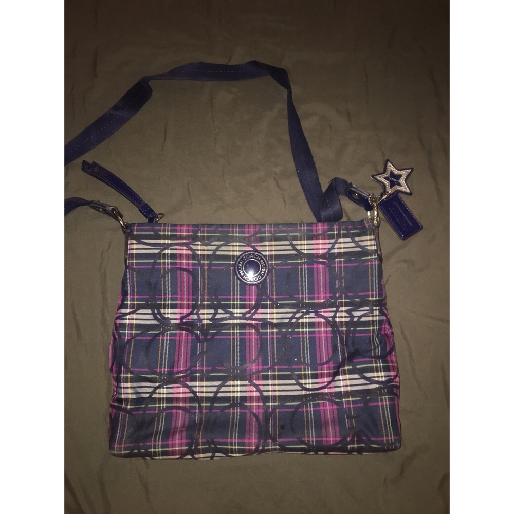 Coach Tartan Crossbody